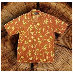POLO RALPH LAUREN CAMP SHIRT- MEN'S SIZE MEDIUM
